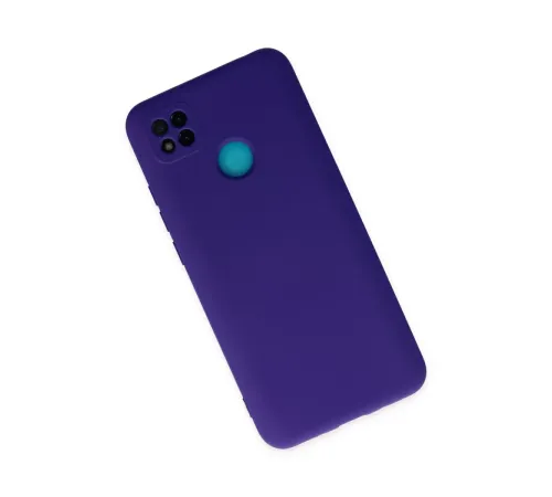 Xiaomi Redmi 9C Kılıf Nano içi Kadife Silikon - Mor