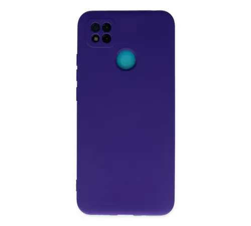Xiaomi Redmi 9C Kılıf Nano içi Kadife Silikon - Mor