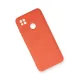 Xiaomi Redmi 9C Kılıf Nano içi Kadife Silikon - Turuncu