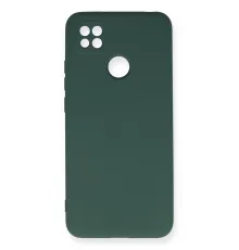 Xiaomi Redmi 9C Kılıf Nano içi Kadife Silikon - Koyu Yeşil