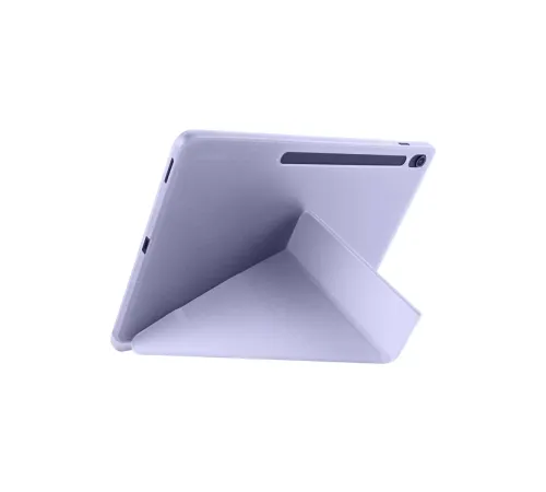 Apple iPad Pro 11 (2024) Kılıf Kalemlikli Hugo Tablet Kılıfı - Lila
