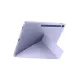 Apple iPad Pro 11 (2024) Kılıf Kalemlikli Hugo Tablet Kılıfı - Lila