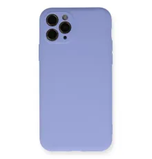 Apple iPhone 11 Pro Kılıf Nano içi Kadife Silikon- Lila