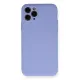 Apple iPhone 11 Pro Kılıf Nano içi Kadife Silikon- Lila