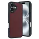 Apple iPhone 16 Kılıf Aras Deri Kapak - Bordo