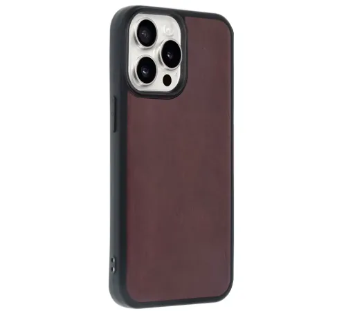 Apple iPhone 14 Pro Max Kılıf Aras Deri Kapak - Bordo