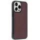 Apple iPhone 14 Pro Max Kılıf Aras Deri Kapak - Bordo
