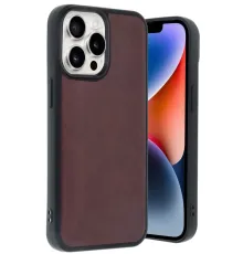 Apple iPhone 14 Pro Max Kılıf Aras Deri Kapak - Bordo