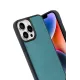Apple iPhone 14 Pro Max Kılıf Aras Deri Kapak - Açık Yeşil