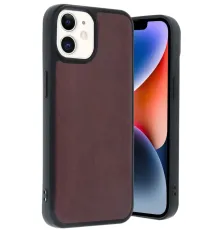 Apple iPhone 11 Kılıf Aras Deri Kapak - Bordo