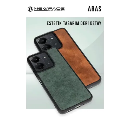 Samsung Galaxy A36 Kılıf Aras Deri Kapak - Bordo