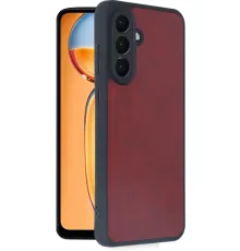 Samsung Galaxy A36 Kılıf Aras Deri Kapak - Bordo
