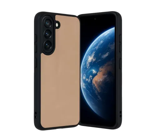 Samsung Galaxy A36 Kılıf Aras Deri Kapak - Pudra
