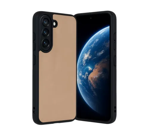 Samsung Galaxy A36 Kılıf Aras Deri Kapak - Pudra