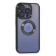 Apple iPhone 15 Pro Max Kılıf Slot Silikon - Siyah