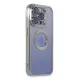 Apple iPhone 15 Pro Max Kılıf Slot Silikon - Gümüş