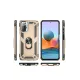Xiaomi Redmi Note 10 Pro Kılıf Sofya Yüzüklü Silikon Kapak - Gold
