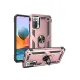 Xiaomi Redmi Note 10 Pro Kılıf Sofya Yüzüklü Silikon Kapak - Rose