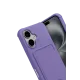 Apple iPhone 17 Kelvin Kartvizitli Silikon - Lila