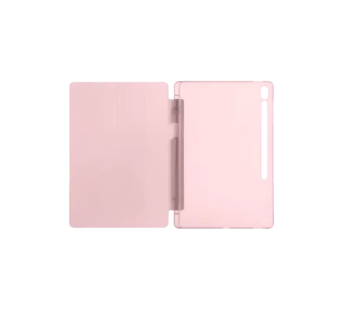 Apple iPad Pro 13 (2024) Kılıf Kalemlikli Hugo Tablet Kılıfı - Rose Gold