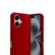 Apple iPhone 17 Kelvin Kartvizitli Silikon - Kırmızı