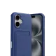 Apple iPhone 17 Kelvin Kartvizitli Silikon - Lacivert