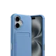 Apple iPhone 17 Kelvin Kartvizitli Silikon - Mavi