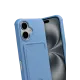 Apple iPhone 17 Kelvin Kartvizitli Silikon - Mavi