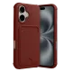 Apple iPhone 17 Kelvin Kartvizitli Silikon - Bordo