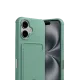 Apple iPhone 17 Kelvin Kartvizitli Silikon - Açık Yeşil