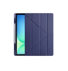 Apple iPad Pro 13 (2024) Kılıf Kalemlikli Hugo Tablet Kılıfı - Lacivert