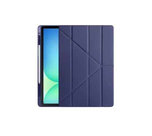 Apple iPad Pro 13 (2024) Kılıf Kalemlikli Hugo Tablet Kılıfı - Lacivert