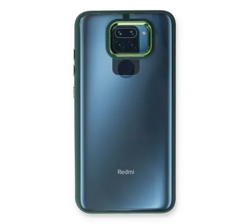 Xiaomi Redmi Note 9 Kılıf Dora Kapak - Haki Yeşil