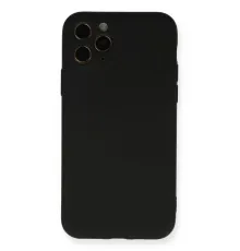 Apple iPhone 11 Pro Kılıf Nano içi Kadife Silikon - Siyah