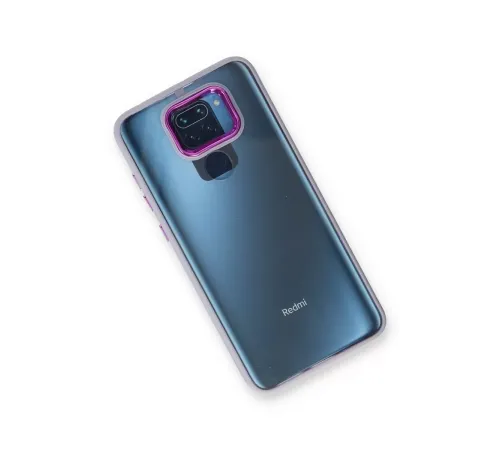 Xiaomi Redmi Note 9 Kılıf Dora Kapak - Lila