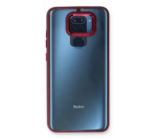 Xiaomi Redmi Note 9 Kılıf Dora Kapak - Kırmızı