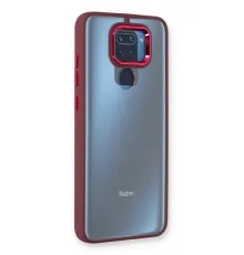 Xiaomi Redmi Note 9 Kılıf Dora Kapak - Kırmızı