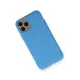Apple iPhone 11 Pro Kılıf Nano içi Kadife Silikon - Mavi