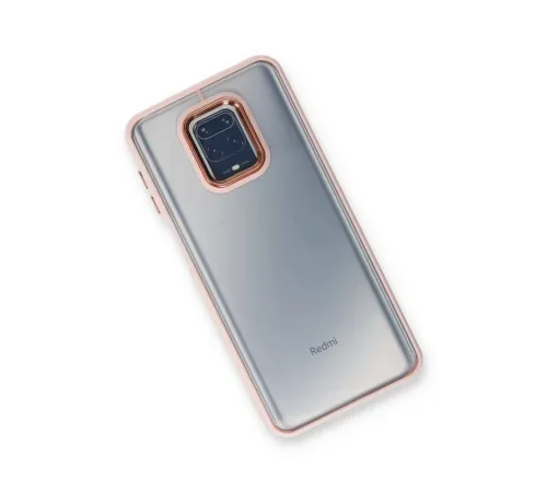 Xiaomi Redmi Note 9 Pro Kılıf Dora Kapak - Pudra