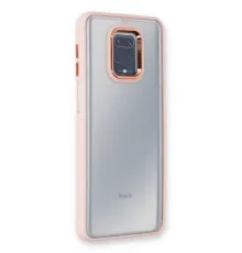 Xiaomi Redmi Note 9 Pro Kılıf Dora Kapak - Pudra