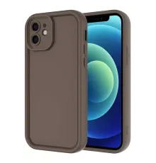 Apple iPhone 11 Kılıf Viera Silikon - Kahverengi