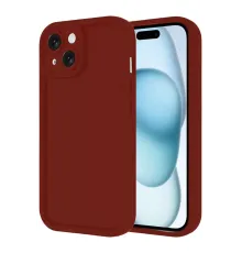 Apple iPhone 14 Kılıf Viera Silikon - Bordo