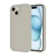 Apple iPhone 14 Kılıf Viera Silikon - Krem