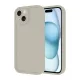 Apple iPhone 14 Kılıf Viera Silikon - Krem