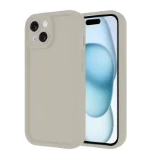 Apple iPhone 14 Kılıf Viera Silikon - Krem