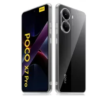 Xiaomi Poco X7 Pro Kılıf Lüx Şeffaf Silikon