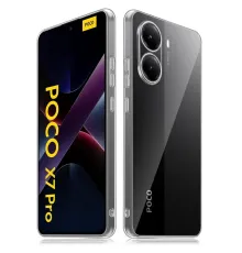 Xiaomi Poco X7 Pro Kılıf Lüx Şeffaf Silikon