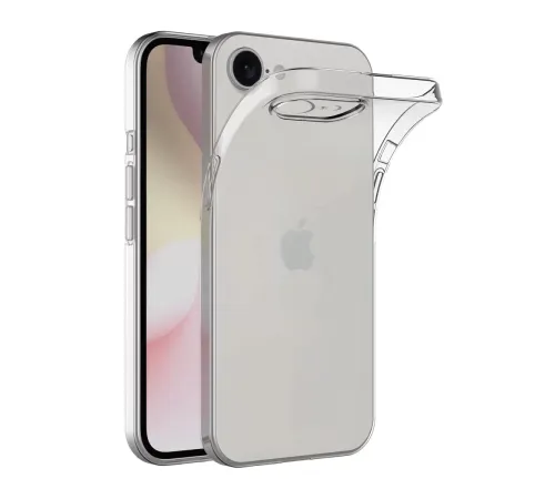 Apple iPhone 16E Kılıf Lüx Şeffaf Silikon