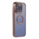 Apple iPhone 15 Pro Max Kılıf Slot Silikon - Rose Gold