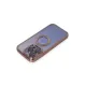 Apple iPhone 15 Pro Max Kılıf Slot Silikon - Rose Gold